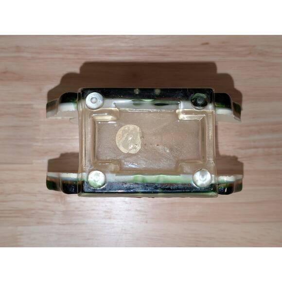 Vintage 1974 Design Gifts International Lucite Floral Mail Holder Napkin Holder - Picture 5 of 7